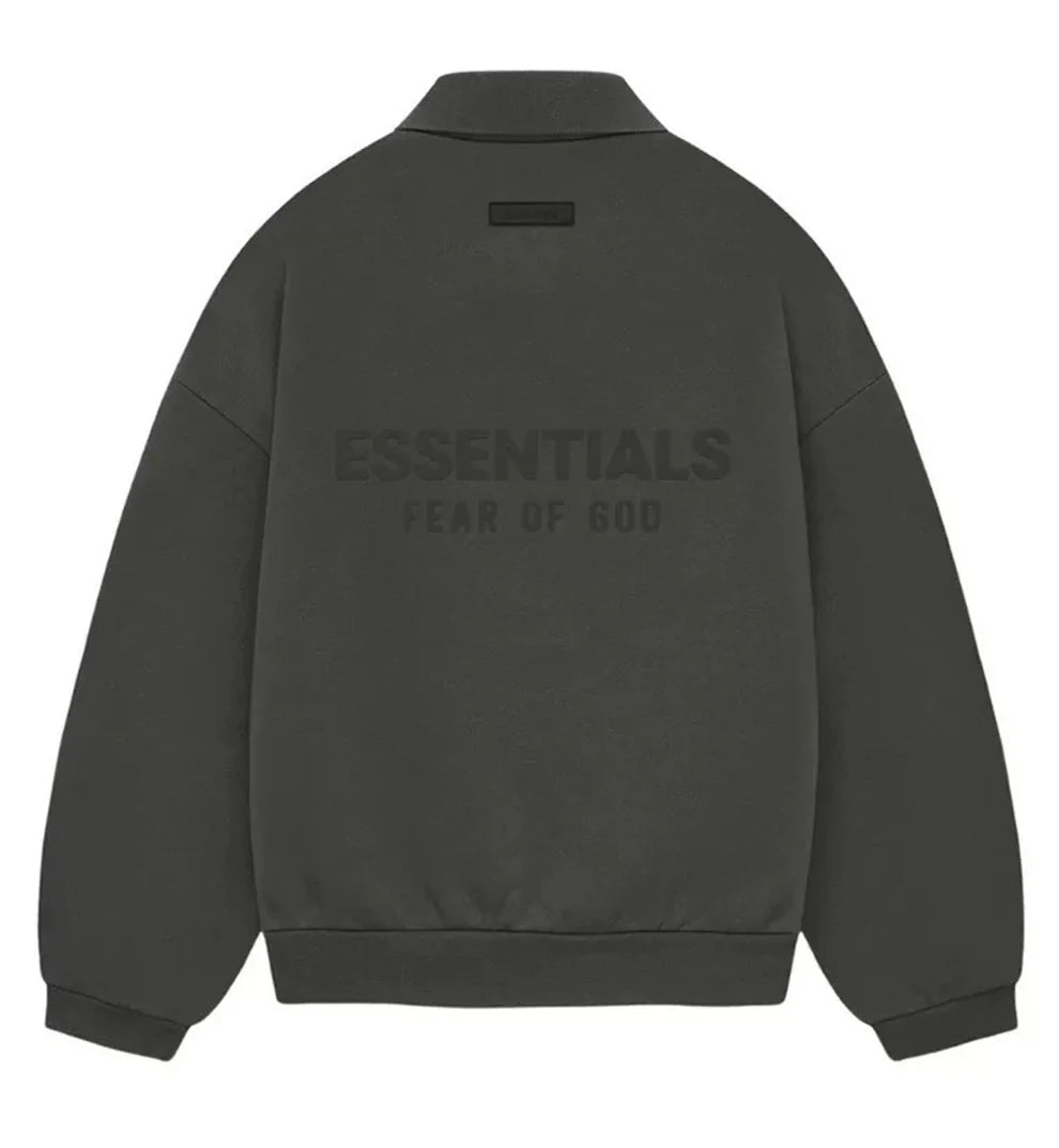 Fear of God Essentials 长袖Polo衬 FW24 墨水色