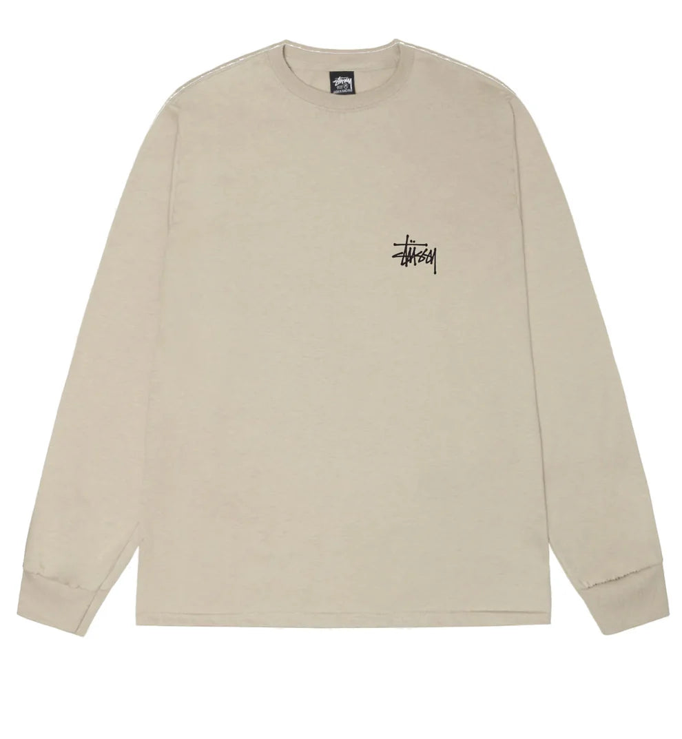 Stussy Basic Crew Sweatshirt - Khaki